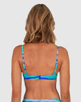 Baku - High Seas Twist Bandeau Bikini Top