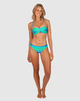 Baku - High Seas Twist Bandeau Bikini Top