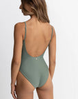 Rhythm - Classic Minimal One Piece in Olive