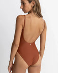 Rhythm - Classic Minimal One Piece Rust
