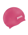 Zoggs - Silicone Cap Plain Assorted