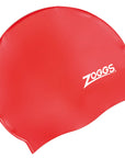 Zoggs - Silicone Cap Plain Assorted