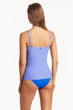 Load image into Gallery viewer, Sea Level - Checkmate Square Neck Singlet
