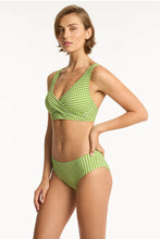 Load image into Gallery viewer, Sea Level - Checkmate Cross Front Multifit Bra
