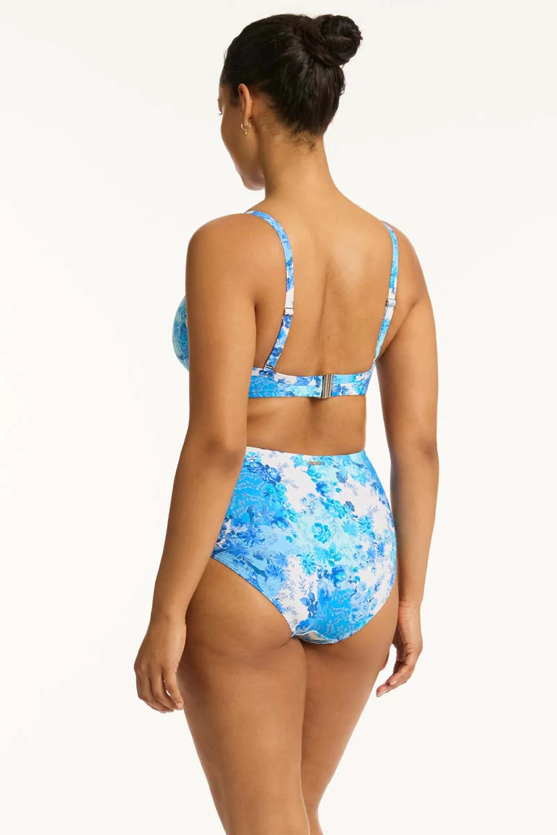Sea Level - Daisyfield High Waist Gathered Side Pant - Larx