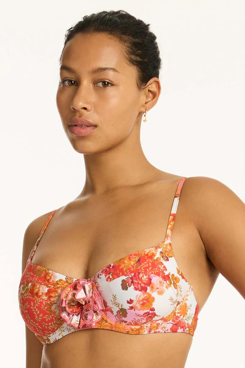 Sea Level - Daisyfield Balconette Bra - Larx