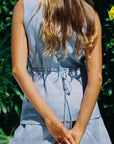 Walnut - Malta Vest Sky Blue