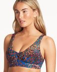 Sea Level - Hunter Long Line Tri Bra With Macrame Detail