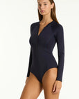 Sea Level - Eco Essentials Long Sleeve One Piece