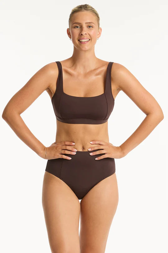 Sea Level - Infinity Panelled High Waist Pant - Larx