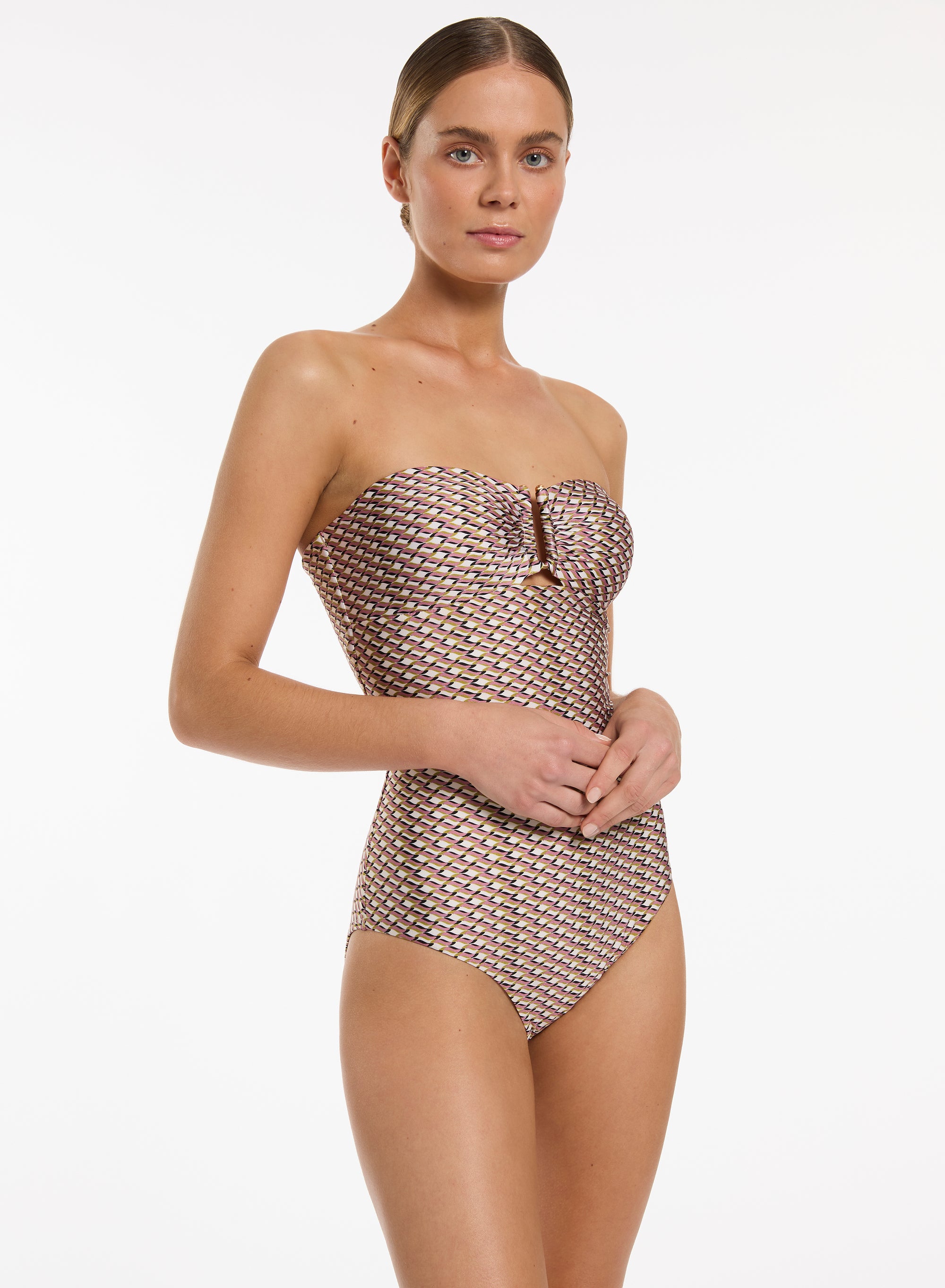 Jets - Infinity Moulded Bandeau One Piece