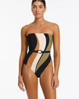 Jets - Sorella Bandeau One Piece