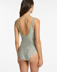 Jets Acacia  Plunge Undewire One Piece