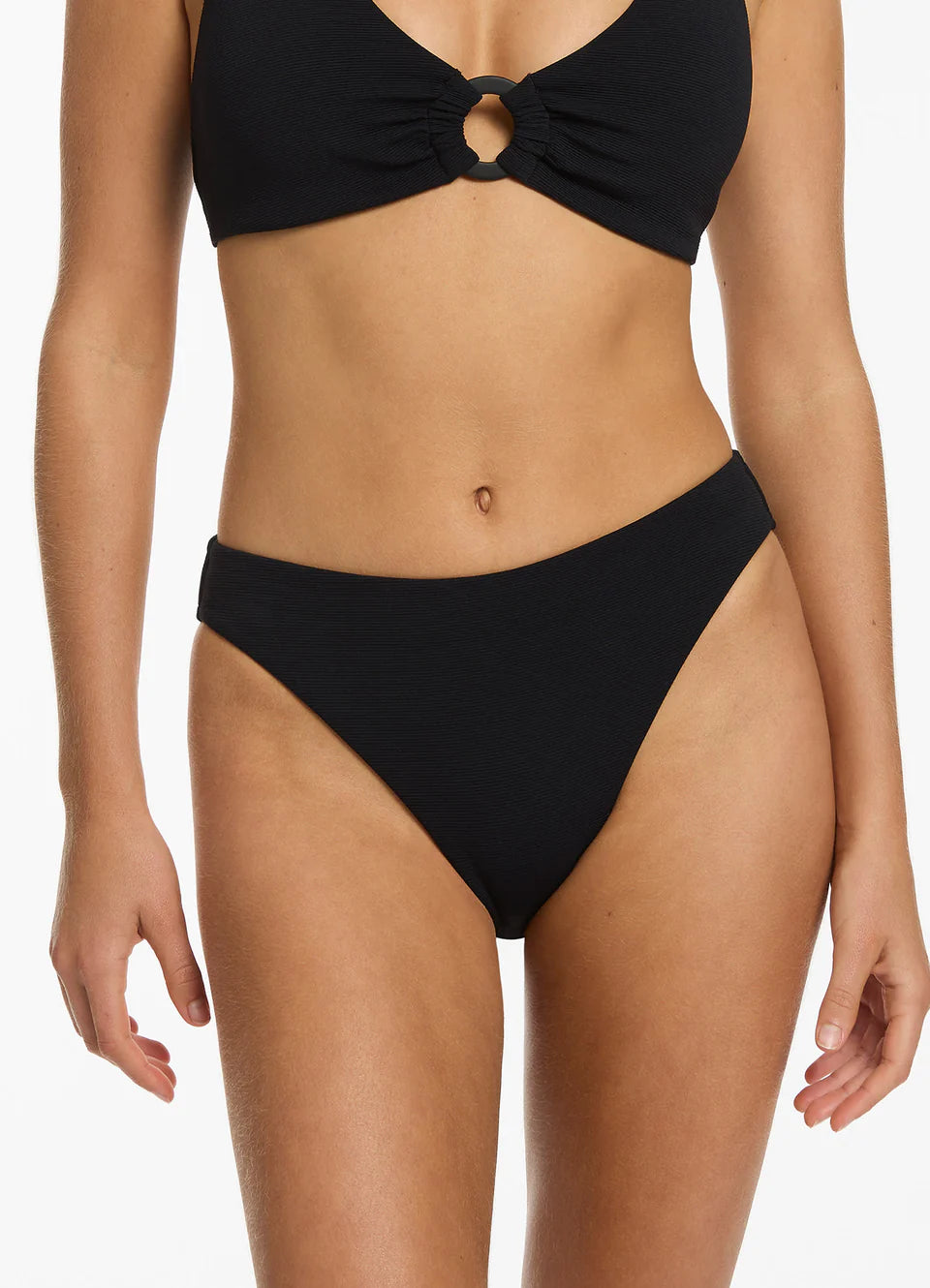 Jets - Isla Rib High Leg Bikini Bottom