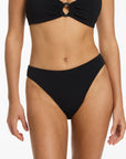 Jets - Isla Rib High Leg Bikini Bottom