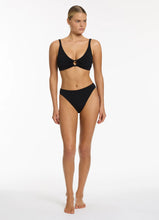 Load image into Gallery viewer, Jets - Isla Rib High Leg Bikini Bottom
