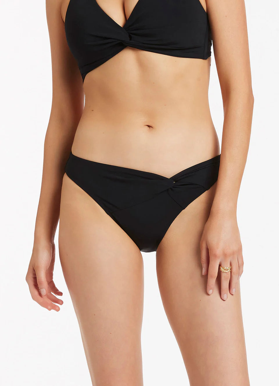 Jets - Jetset Twist Front Hipster Bikini Bottom