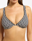 Jets - Spring Geo Underwire Triangle Bikini Top