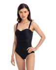 Togs - Textured Bandeau One Piece