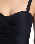 Togs - Textured Bandeau One Piece