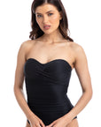 Togs - Textured Bandeau One Piece