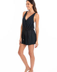 Togs - Black Romper Playsuit