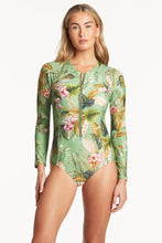 Load image into Gallery viewer, Sea Level - Lost Paradise Long Sleeve One Piece
