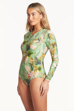 Load image into Gallery viewer, Sea Level - Lost Paradise Long Sleeve One Piece
