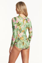 Load image into Gallery viewer, Sea Level - Lost Paradise Long Sleeve One Piece
