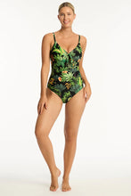 Load image into Gallery viewer, Sea Level - Lotus Tie Front DD/E One Piece
