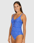 Baku - Picnic Point Lace Up One Piece