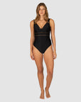 Baku - Rococco Longline One Piece Black