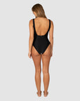 Baku - Rococco Longline One Piece Black