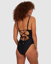 Load image into Gallery viewer, Baku - Rococco Plunge Lace Back One Piece
