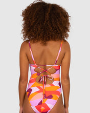Load image into Gallery viewer, Baku - Utopia Plunge Lace Back One Piece
