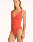 Sea Level - Messina Panel Line One Piece