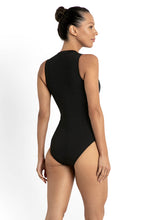 Load image into Gallery viewer, Poolproof - Palms Sleeveless Mastectomy Surf Suit
