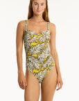 Sea Level - Palmhouse Twist Front One Piece