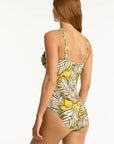 Sea Level - Palmhouse Twist Front One Piece