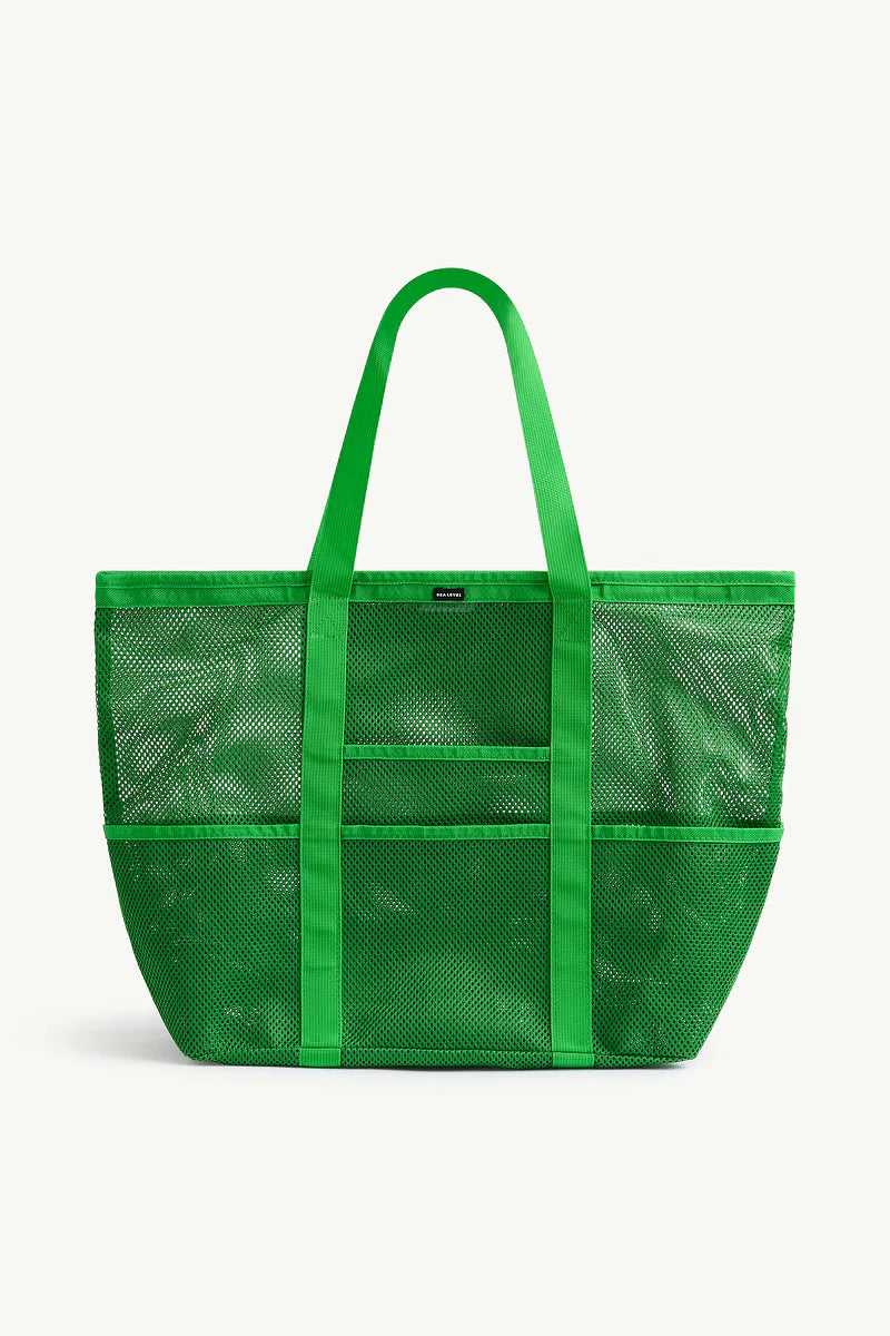 Sea Level - Beach Accessories Mesh Tote Bage Kelly Green