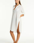 Sea Level - Salt Long Cover Up in White