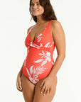 Sea Level - Aloha Cross Front One Piece