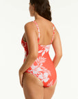 Sea Level - Aloha Cross Front One Piece