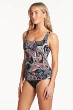 Load image into Gallery viewer, Sea Level - Bohemia Square Neck Singlet
