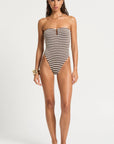 Bond-Eye - Bound Blake One Piece Sable Dot Stripe