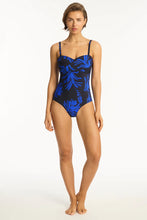 Load image into Gallery viewer, Sea Level - Tradewind Cross Front Bandeau One Piece
