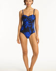 Sea Level - Tradewind Cross Front Bandeau One Piece