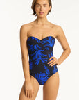 Sea Level - Tradewind Cross Front Bandeau One Piece