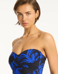 Sea Level - Tradewind Cross Front Bandeau One Piece