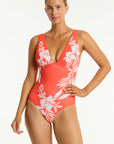 Sea Level - Aloha Longline Tri One Piece